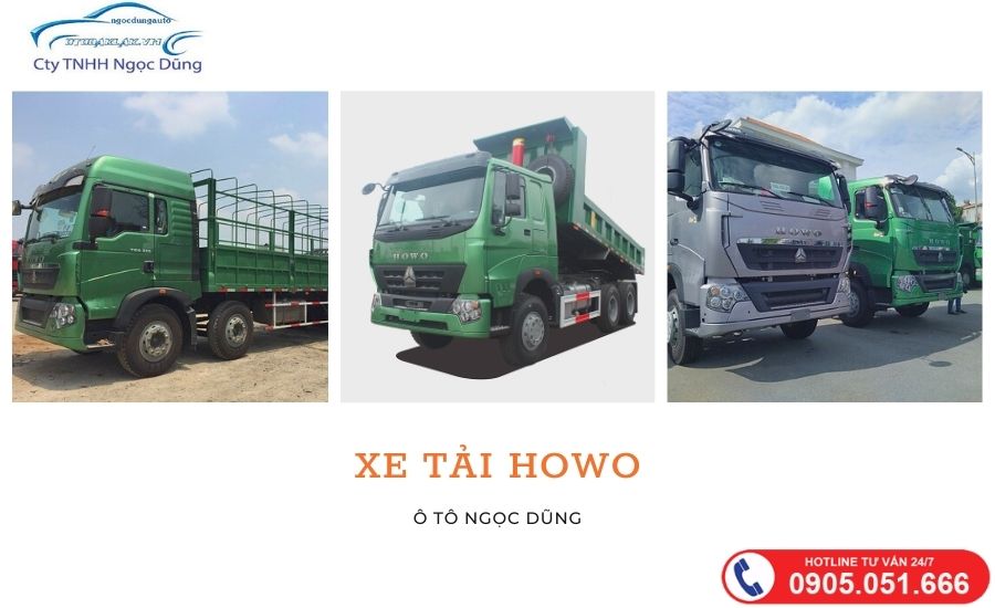 Xe tải Howo - Dòng xe tải hạng nặng bán chạy nhất hiện nay