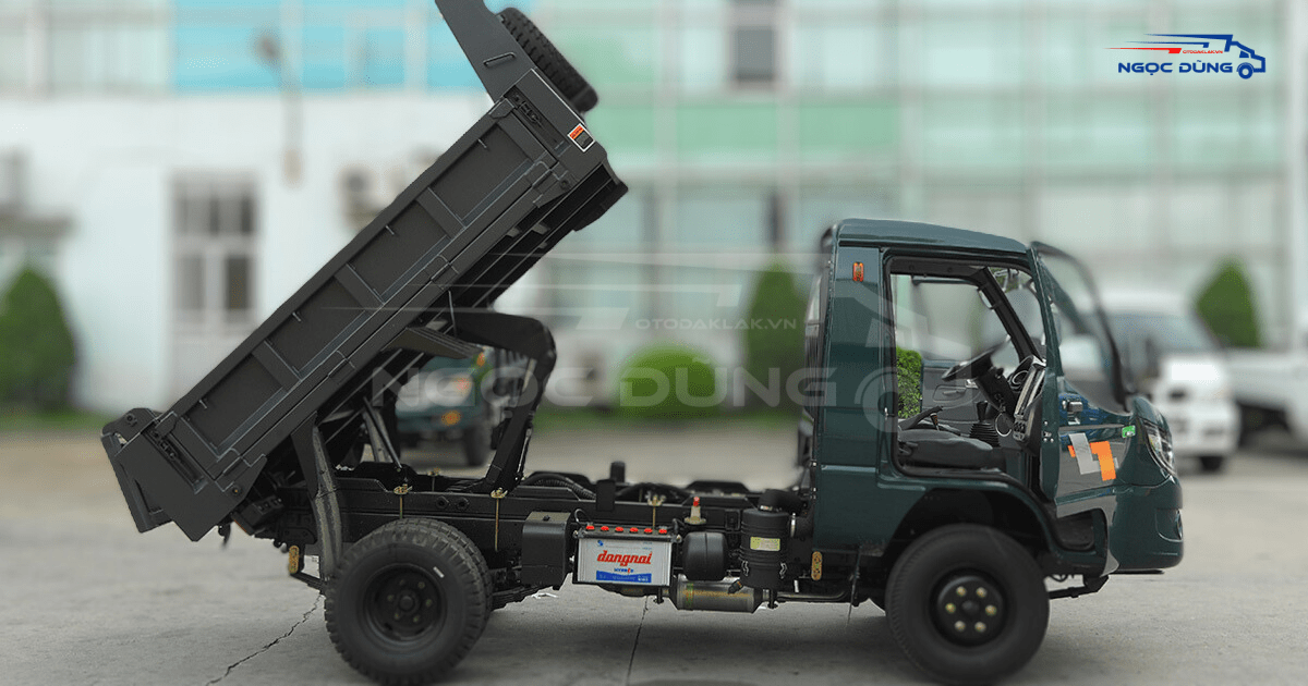 Xe ben 900kg máy dầu ZB5010D ben khỏe