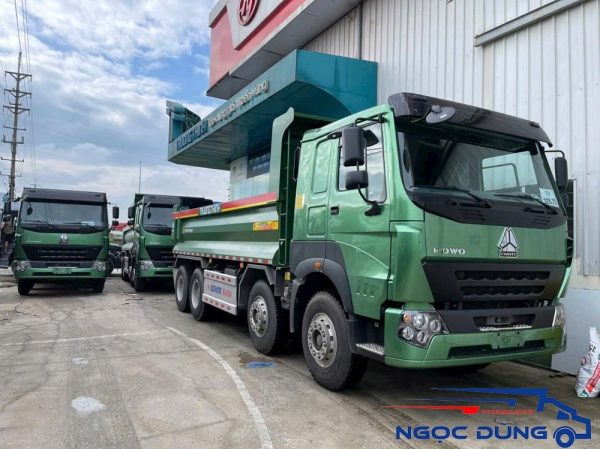 Xe Ben HOWO V7G Thùng Đúc Nhập Khẩu