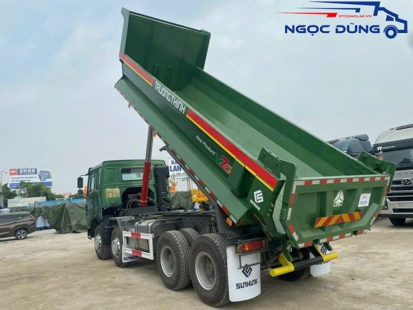 Xe Ben HOWO V7G Thùng Đúc Nhập Khẩu