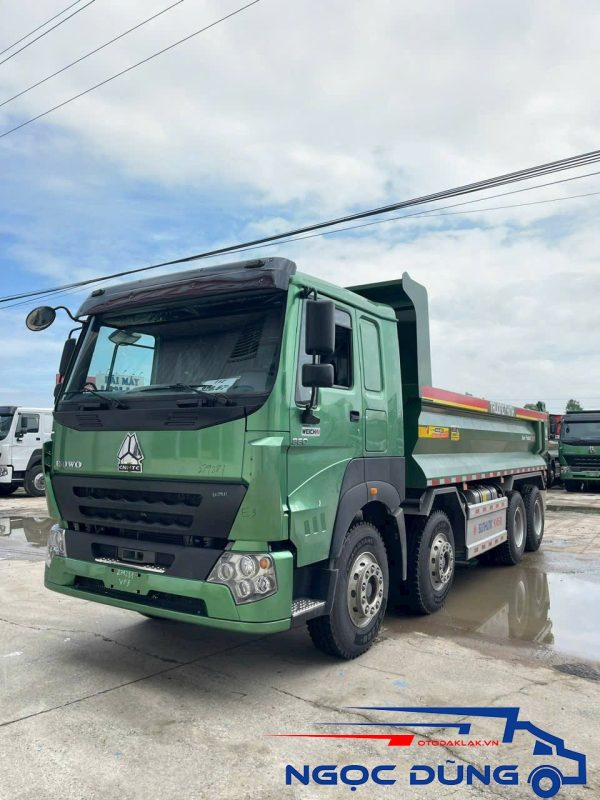 Xe Ben HOWO V7G Thùng Đúc Nhập Khẩu