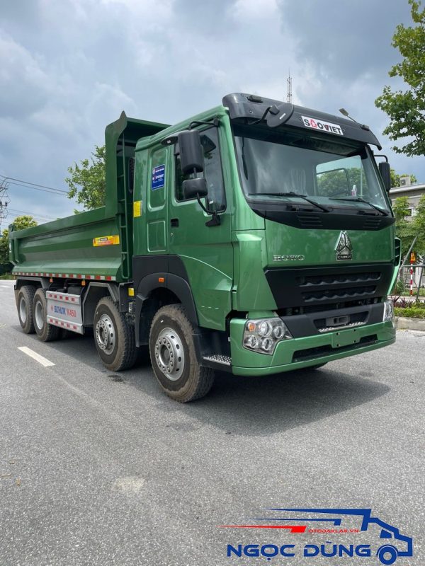 Xe Ben HOWO V7G Thùng Đúc Nhập Khẩu
