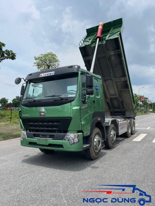 Xe Ben HOWO V7G Thùng Đúc Nhập Khẩu