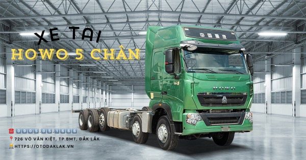 XE TẢI HOWO 5 CHÂN