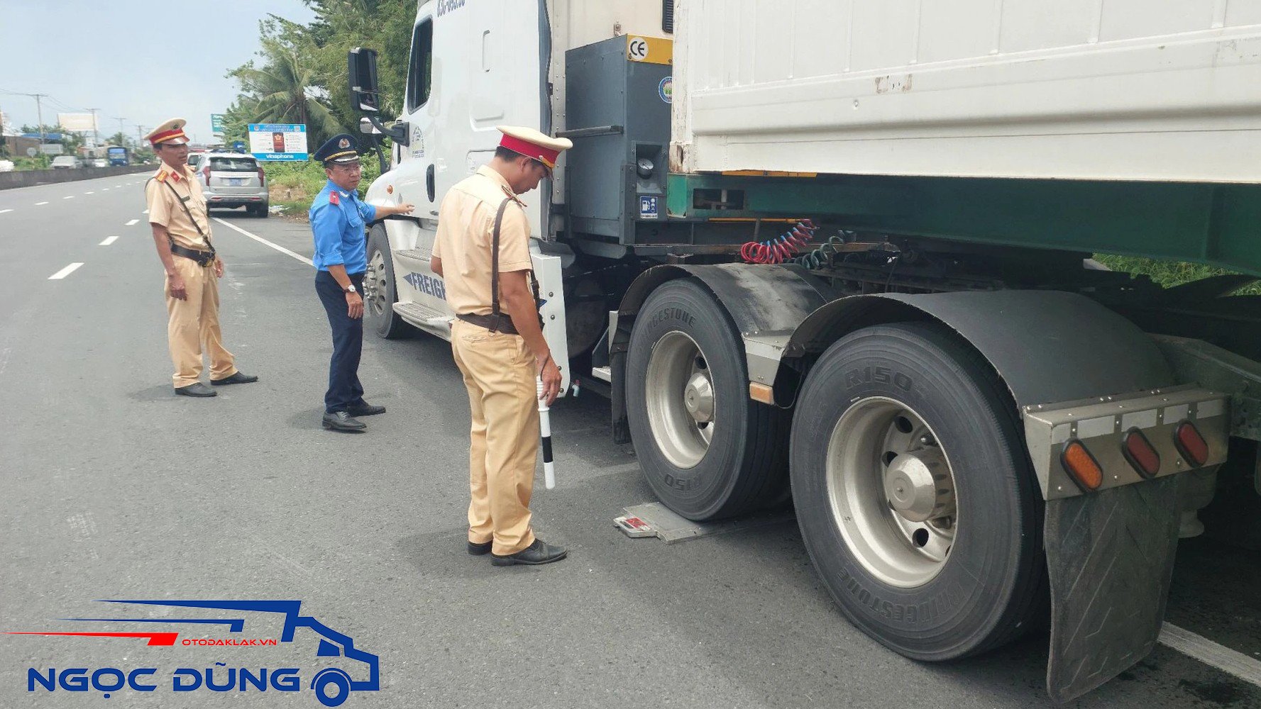 Lái xe tải bị phạt nồng độ cồn