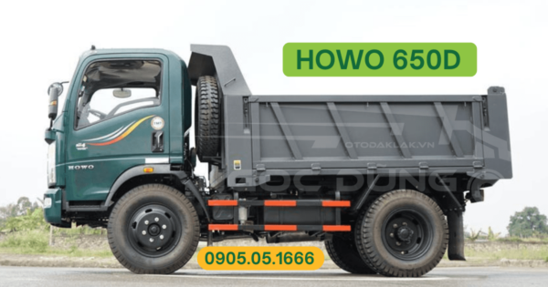 Xe Ben HOWO 650D 6.5T