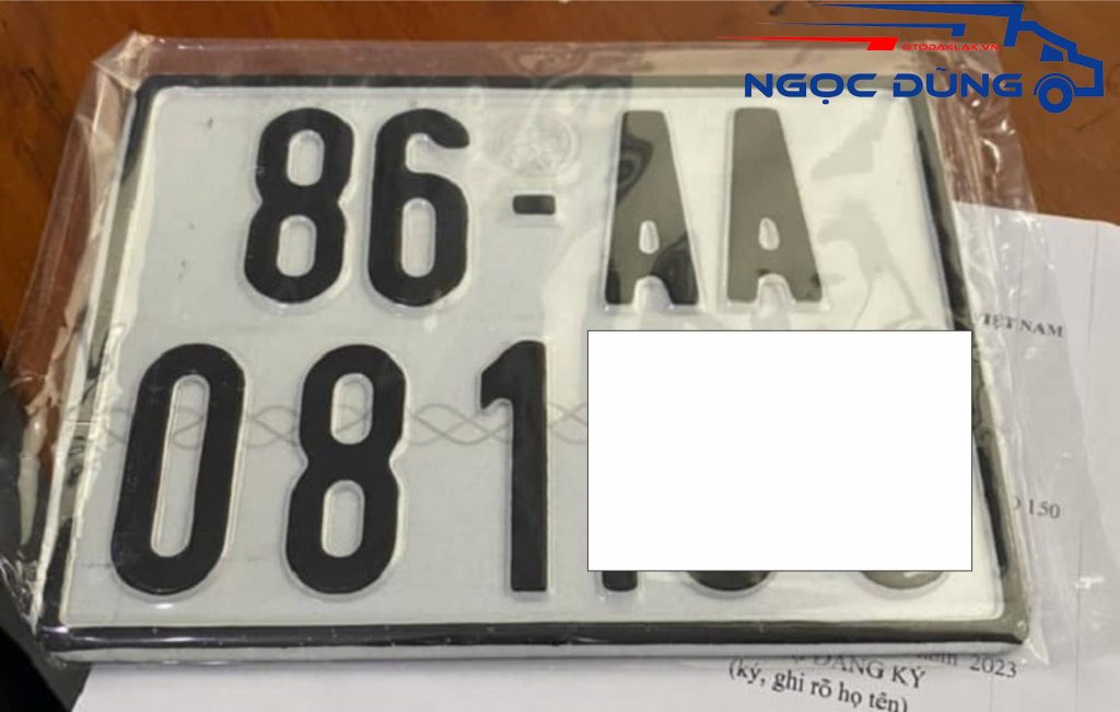 Biển số định danh là gì?