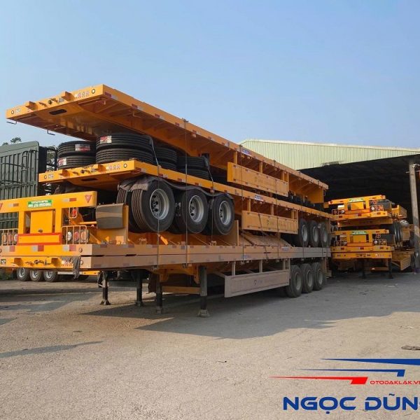 Sơ Mi Rơ Moóc Xương Chở Container YONGCHAO YXY9400TPB 3 Trục Tải 32 Tấn