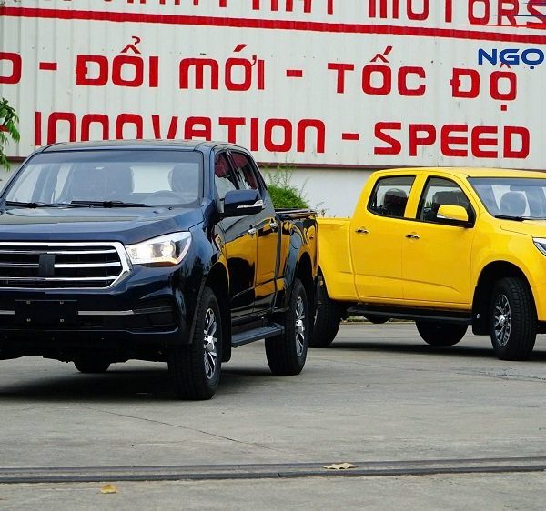 Xe Tải 990kg Pickup VinhPhat Sandeur S-100 Cabin Kép 4x4