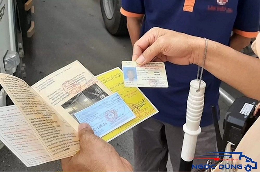 Xử phạt không mang giấy phép lái xe