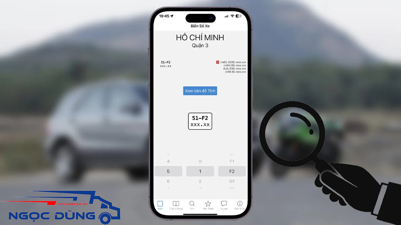 Tra cứu biển số xe tải