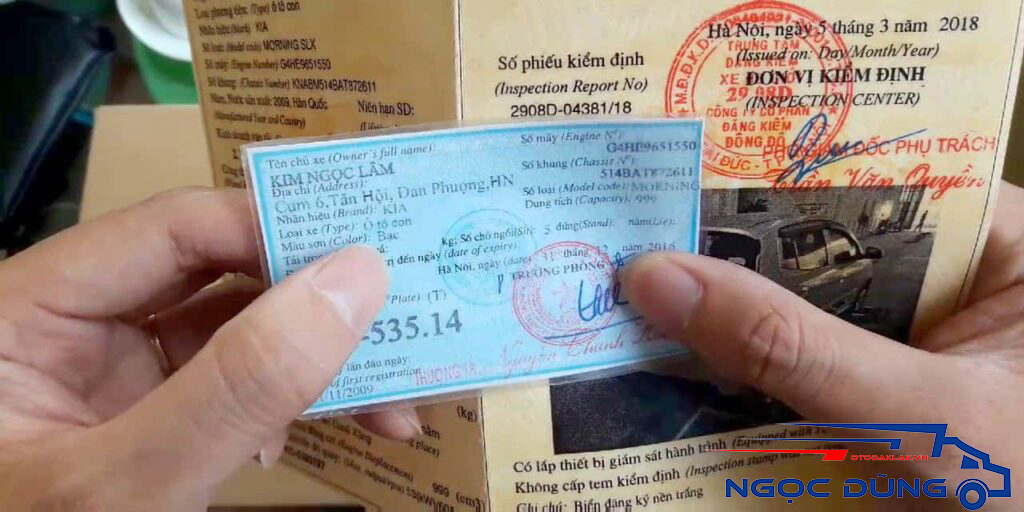 Mất giấy đăng kiểm xe thì làm gì?