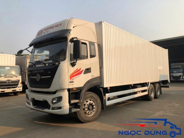 Xe Tải Dongfeng DFL1250A13 6x2 Thùng Kín Container 9.9m Tải Trọng 13.6 Tấn