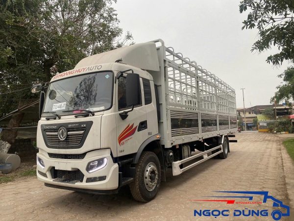 Xe Tải Dongfeng ISB180 Thùng Mui Bạt Siêu Dài 9.9m Tải Trọng 7.8 Tấn