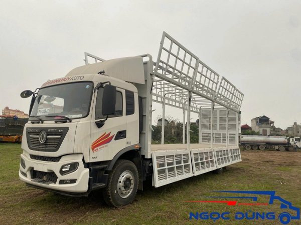 Xe Tải Dongfeng ISB180 Thùng Mui Bạt Siêu Dài 9.9m Tải Trọng 7.8 Tấn