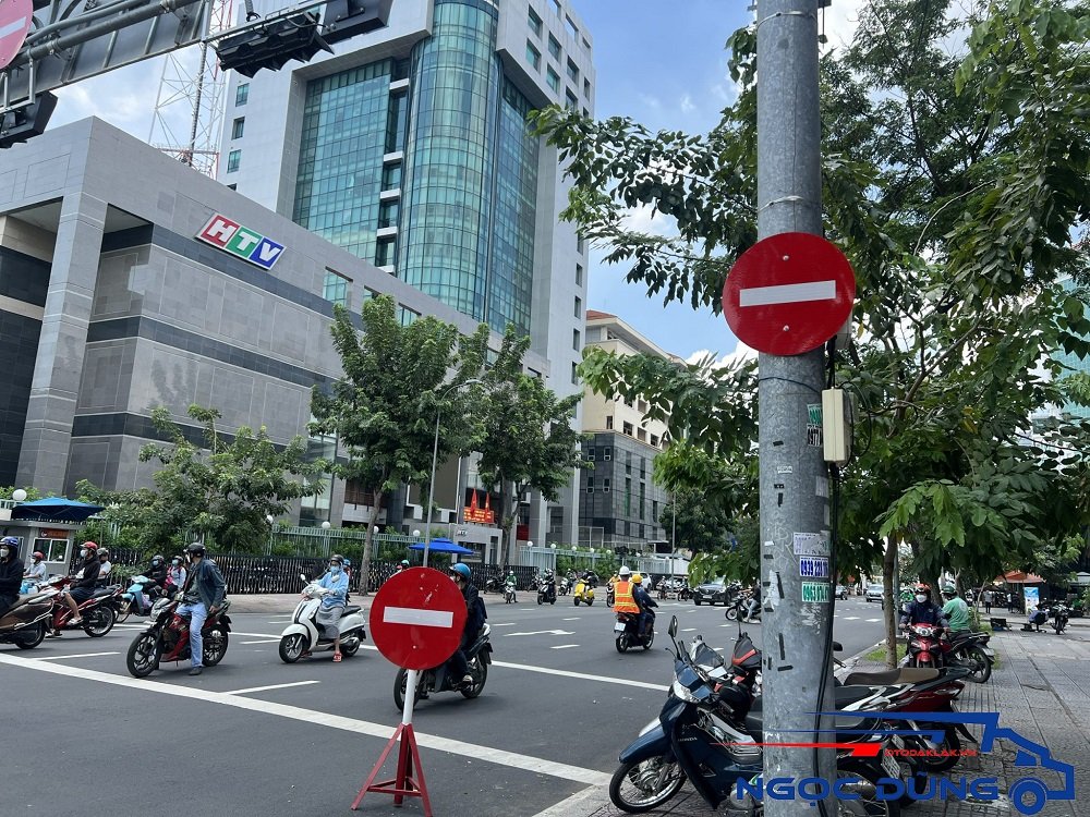 Vị trí biển báo giao thông cấm đi ngược chiều
